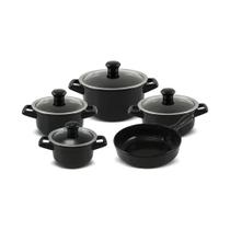 Conjunto de Panelas Ceraflame Duo Smart 5 Peças Preto Conjunto de Panelas Ceraflame Duo Smart 5 Peças Preto