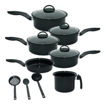 Conjunto De Panelas Cerâmica 9 Peças Fogão Indução Cooktop - Royale