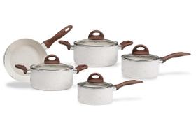 Conjunto de Panelas Ceramiclife Granada com Indução 5 Peças Brinox