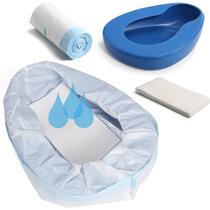 Conjunto de panelas de cama ONEDONE com 20 forros e almofadas descartáveis Conjunto de panelas de cama ONEDONE com 20 forros e almofadas descartáveis