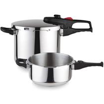 Conjunto de Panelas de Pressão Magefesa Practika Plus 4,2 e 6,3 Qt Conjunto de Panelas de Pressão Magefesa Practika Plus 4,2 e 6,3 Qt