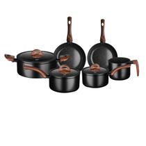 Conjunto de Panelas Eclipse Ceramicflon Mta 6 Peças Preto Conjunto de Panelas Eclipse Ceramicflon Mta 6 Peças Preto