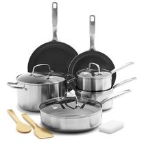 Conjunto de Panelas GreenPan Chatham 12 Peças em Aço Inoxidável Tripla Camada Conjunto de Panelas GreenPan Chatham 12 Peças em Aço Inoxidável Tripla Camada
