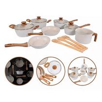 Conjunto de Panelas Indução 10 pçs Style Cook Marmol 9763 - Mimo Style Conjunto de Panelas Indução 10 pçs Style Cook Marmol 9763 - Mimo Style