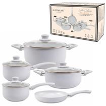 Conjunto De Panelas Indução 5 Peças Cozinha Moderna Premium Conjunto De Panelas Indução 5 Peças Cozinha Moderna Premium