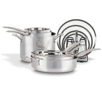 Conjunto de Panelas Inox Cuisinart Smartnest 11 Pc-N91-11