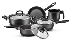 Conjunto De Panelas Madri Antiaderente 5 Peças Grafite - Mta Conjunto De Panelas Madri Antiaderente 5 Peças Grafite - Mta