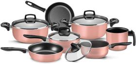 Conjunto de Panelas Madri Rose Supra Colors 7 Peças 5679-mta Conjunto de Panelas Madri Rose Supra Colors 7 Peças 5679-mta