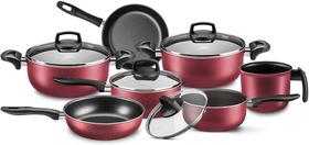 Conjunto de Panelas Madri Supra TVT Cereja 7 Peças MTA 5680