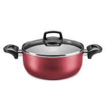 Conjunto De Panelas Madrid Cereja Supra 7 Peças - Mta Conjunto De Panelas Madrid Cereja Supra 7 Peças - Mta