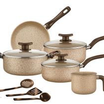 Conjunto de Panelas Marpal 08 Peças Bianco Teflon Premium