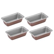 Conjunto de Panelas Mini Cuisinart CMBM-4LPBZ - 4 Peças Antiaderentes