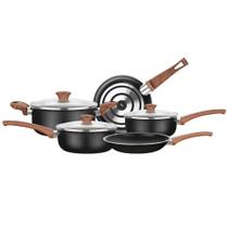 Conjunto de Panelas MTA 2012 Ceramic Black 5 Peças Alumínio