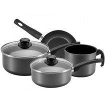 CONJUNTO DE PANELAS PANELUX ANTIADERENTE C/ 4 PEÇAS preto