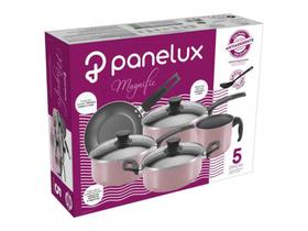 Conjunto de Panelas Panelux Magnific 5 Peças - Rosé