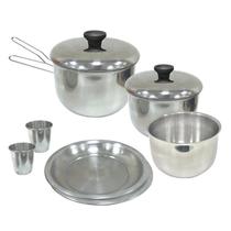 Conjunto de panelas para camping ntk gourmet Conjunto de panelas para camping ntk gourmet