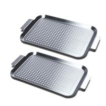 Conjunto de Panelas para Grelhar Cook Time 43x25 cm 2 peças Conjunto de Panelas para Grelhar Cook Time 43x25 cm 2 peças