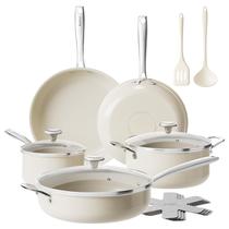 Conjunto de Panelas Redchef 14 Peças Cerâmica Antiaderente para Indução Conjunto de Panelas Redchef 14 Peças Cerâmica Antiaderente para Indução