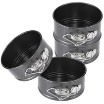Conjunto de panelas Springform HIWARE de 4 polegadas, mini 4 peças, antiaderente Conjunto de panelas Springform HIWARE de 4 polegadas, mini 4 peças, antiaderente