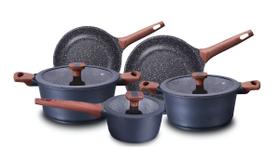 Conjunto De Panelas Titanium 5 Peças Mta Alta Performance Conjunto De Panelas Titanium 5 Peças Mta Alta Performance