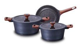 Conjunto de Panelas Titanium Com Revestimento Cerâmico 3 Peças MTA 8450 Conjunto de Panelas Titanium Com Revestimento Cerâmico 3 Peças MTA 8450