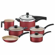 Conjunto De Panelas Tramontina 20297 Turim Em Alumínio 6 Peças Conjunto De Panelas Tramontina 20297 Turim Em Alumínio 6 Peças