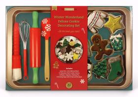 Conjunto de panificação de biscoitos Handstand Kitchen Winter Wonderland 30 unidades