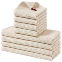 Conjunto de Panos de Cozinha Homaxy em Algodão 30x30cm 33x71cm Conjunto de Panos de Cozinha Homaxy em Algodão 30x30cm 33x71cm