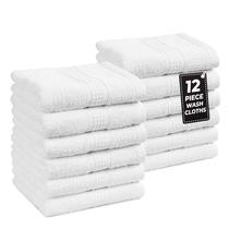 Conjunto de panos de lavagem LANE LINEN, 12 peças, 100% algodão, altamente absorvente