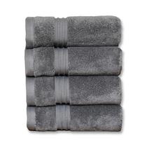 Conjunto de panos de lavagem Milara Turkish Super-Plush de 4 peças de algodão Conjunto de panos de lavagem Milara Turkish Super-Plush de 4 peças de algodão