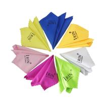 Conjunto De Panos De Limpeza De Microfibra Coloridos Para Instrumentos Musicais 7 Peças Para