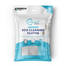 Conjunto de panos de limpeza Lifeproof Streakless Microfiber, pacote com 3 Conjunto de panos de limpeza Lifeproof Streakless Microfiber, pacote com 3