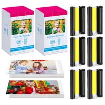 Conjunto de Papel e Tinta Wonfoucs KP-108IN 216 Folhas 6 Cartuchos Conjunto de Papel e Tinta Wonfoucs KP-108IN 216 Folhas 6 Cartuchos