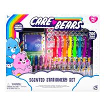 Conjunto de papelaria Care Bears Scented com diário, canetas e adesivos Conjunto de papelaria Care Bears Scented com diário, canetas e adesivos