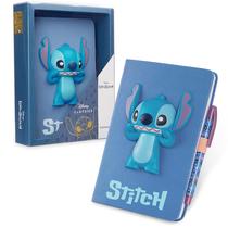 Conjunto de papelaria Disney Stitch A5, caderno e caneta para meninas Conjunto de papelaria Disney Stitch A5, caderno e caneta para meninas
