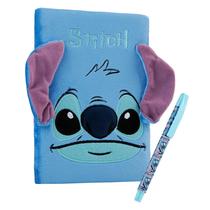 Conjunto de papelaria Disney Stitch A5 Notebook e caneta para meninas