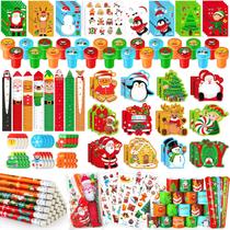 Conjunto de papelaria escolar de Natal BenLouis Xmas 12set Kids Conjunto de papelaria escolar de Natal BenLouis Xmas 12set Kids