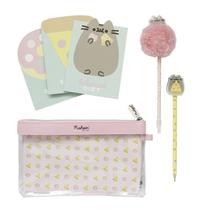 Conjunto de papelaria Grupo Erik Pusheen Estojo para lápis, canetas e blocos de notas Conjunto de papelaria Grupo Erik Pusheen Estojo para lápis, canetas e blocos de notas