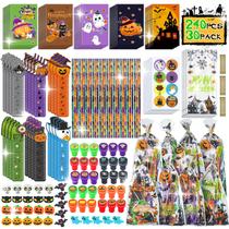Conjunto de papelaria PaleyFer Halloween, pacote de 30 para crianças em sala de aula