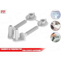 Conjunto de Parafuso em PVC fixação para Assento Sanitário Herc Conjunto de Parafuso em PVC fixação para Assento Sanitário Herc