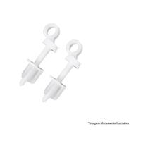 Conjunto de Parafuso para Assento Sanitário Fixação Astra Conjunto de Parafuso para Assento Sanitário Fixação Astra