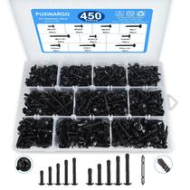 Conjunto de parafusos autorroscantes Puxinargo 410 em aço inoxidável 450 unidades