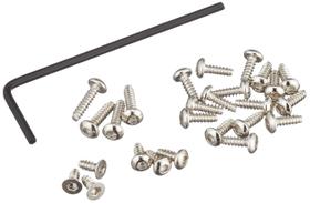 Conjunto de parafusos Kyosho Mini-Z Button HEX (MR-03/níquel) MZW440