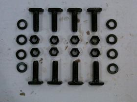 Conjunto de Parafusos T QP Ford 8" 9" Diferencial Traseiro Rosca 3/8" 8 Peças Conjunto de Parafusos T QP Ford 8" 9" Diferencial Traseiro Rosca 3/8" 8 Peças