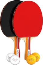 Conjunto de pás de pingue-pongue NIBIRU SPORT Professional com 4 bolas Conjunto de pás de pingue-pongue NIBIRU SPORT Professional com 4 bolas