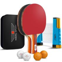 Conjunto de pás de pingue-pongue NIBIRU SPORT Professional para 2 jogadores Conjunto de pás de pingue-pongue NIBIRU SPORT Professional para 2 jogadores