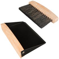 Conjunto de pás e escovas Nokiils Small Wooden Crumb Sweeper Conjunto de pás e escovas Nokiils Small Wooden Crumb Sweeper