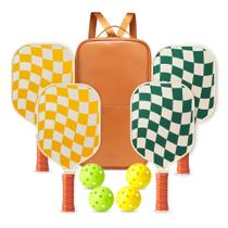 Conjunto de pás Pickleball aprovado pela Dinkly USAPA com 4 raquetes