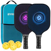 Conjunto de pás Pickleball BYKUTA Graphite USAPA com bolas e bolsa