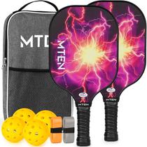 Conjunto de pás Pickleball MTEN Lightweight Fiberglass USAPA Conjunto de pás Pickleball MTEN Lightweight Fiberglass USAPA
